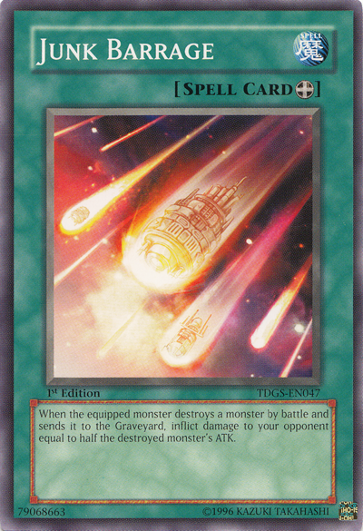 Junk Barrage [TDGS-EN047] Common Yu-Gi-Oh!
