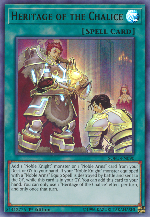 Heritage of the Chalice [SOFU-EN090] Ultra Rare Yu-Gi-Oh!
