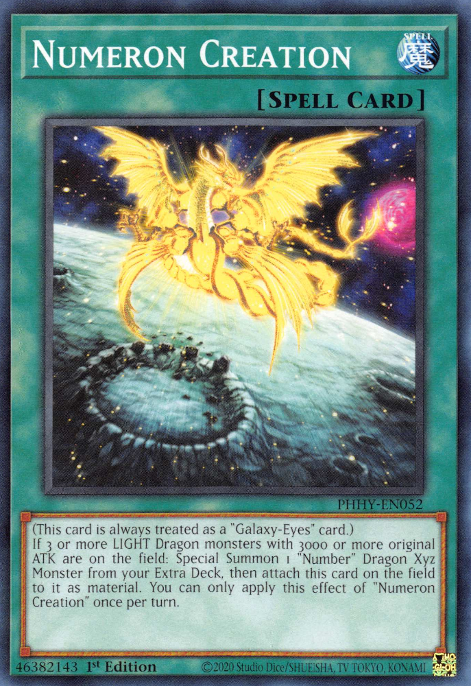 Numeron Creation [PHHY-EN052] Common Yu-Gi-Oh!