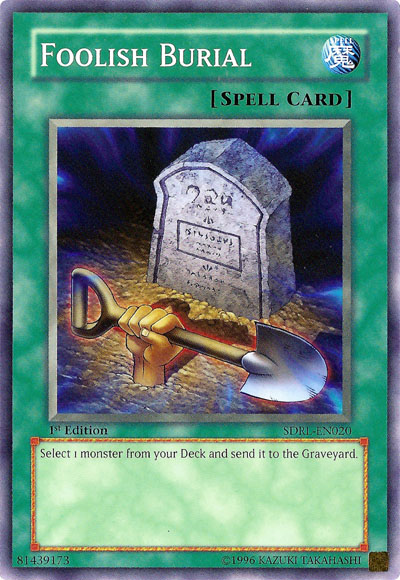 Foolish Burial [SDRL-EN020] Common Yu-Gi-Oh!