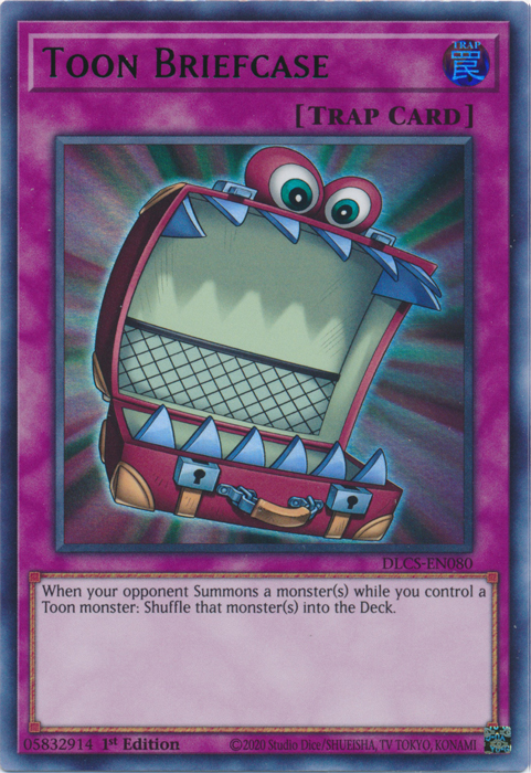 Toon Briefcase [DLCS-EN080] Ultra Rare Yu-Gi-Oh!