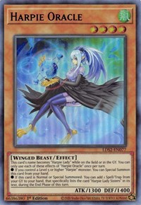 Harpie Oracle (Purple) [LDS2-EN077] Ultra Rare Yu-Gi-Oh!