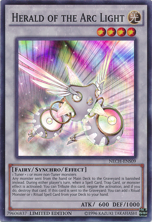 Herald of the Arc Light (SE) [NECH-ENS09] Super Rare Yu-Gi-Oh!