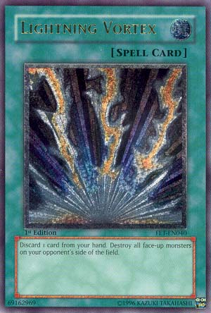 Lightning Vortex [FET-EN040] Ultimate Rare Yu-Gi-Oh!