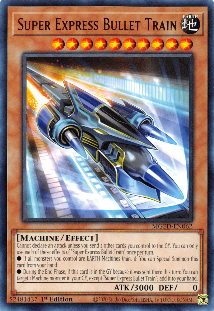Super Express Bullet Train [MGED-EN062] Rare Yu-Gi-Oh!
