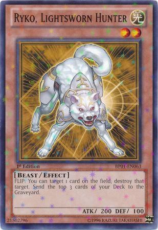 Ryko, Lightsworn Hunter [BP01-EN063] Starfoil Rare Yu-Gi-Oh!