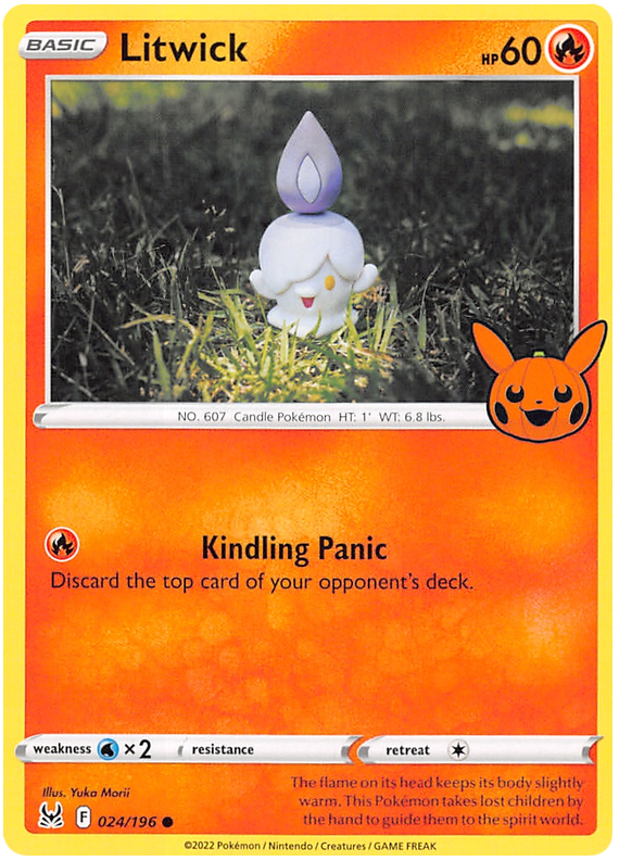 Litwick (024/196) [Trick or Trade 2023] Pokémon