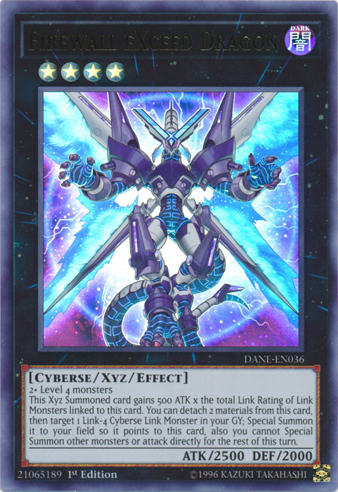 Firewall eXceed Dragon [DANE-EN036] Ultra Rare Yu-Gi-Oh!
