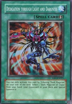 Dedication Through Light and Darkness [IOC-EN095] Super Rare Yu-Gi-Oh!