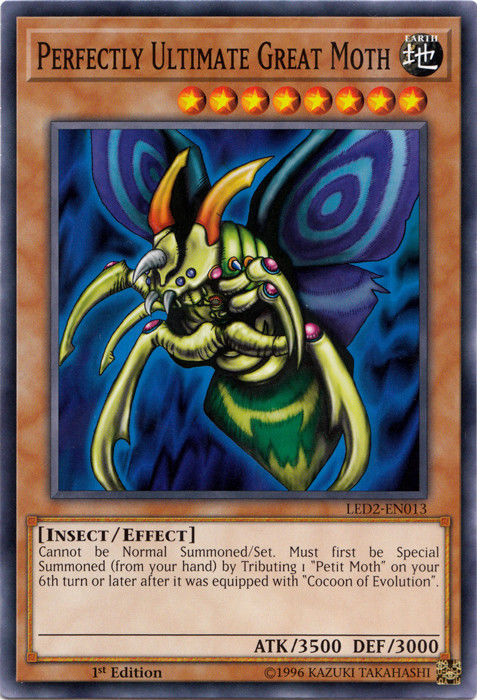 Perfectly Ultimate Great Moth [LED2-EN013] Common Yu-Gi-Oh!