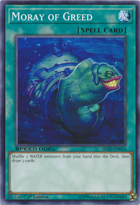 Moray of Greed [SBAD-EN034] Common Yu-Gi-Oh!