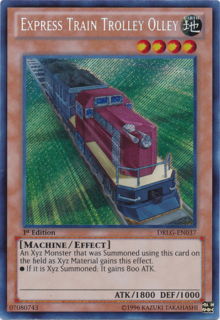 Express Train Trolley Olley [DRLG-EN037] Secret Rare Yu-Gi-Oh!