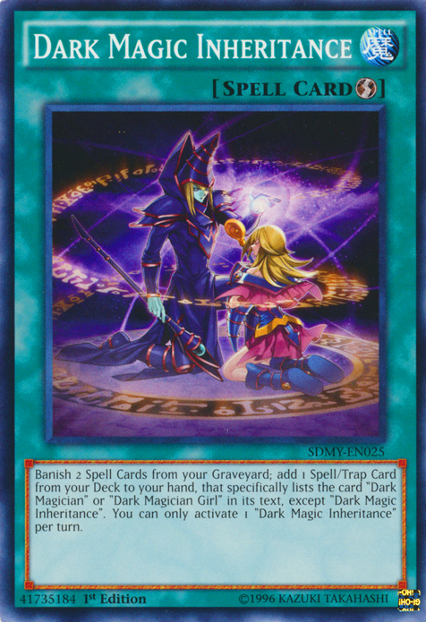 Dark Magic Inheritance [SDMY-EN025] Common Yu-Gi-Oh!