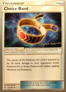 Choice Band (121/145) (Garbanette - Magnus Pedersen) [World Championships 2018] Pokémon