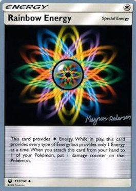 Rainbow Energy (151/168) (Garbanette - Magnus Pedersen) [World Championships 2018] Pokémon