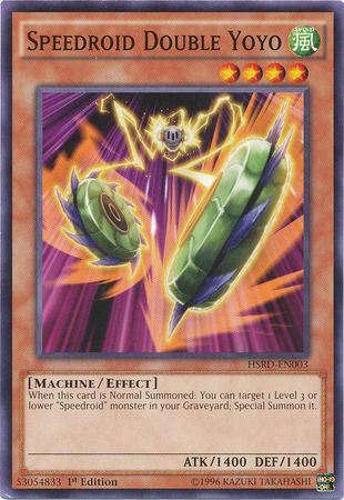 Speedroid Double Yoyo [HSRD-EN003] Common Yu-Gi-Oh!