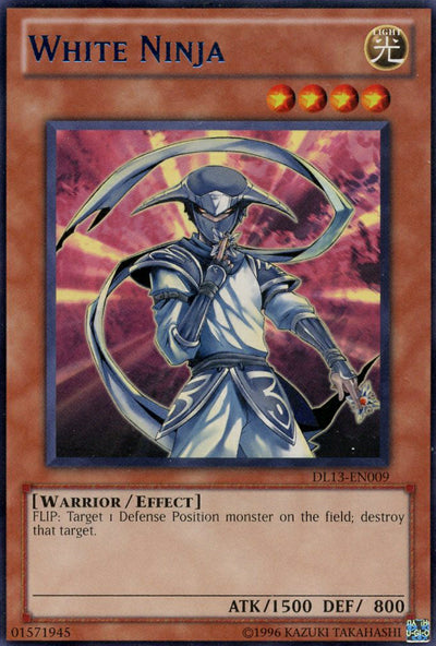 White Ninja (Blue) [DL13-EN009] Rare Yu-Gi-Oh!