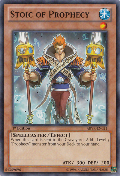 Stoic of Prophecy [ABYR-EN021] Common Yu-Gi-Oh!