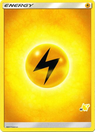 Lightning Energy (Pikachu Stamp #22) [Battle Academy 2020] Pokémon