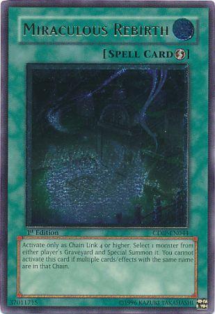 Miraculous Rebirth [CDIP-EN044] Ultimate Rare Yu-Gi-Oh!