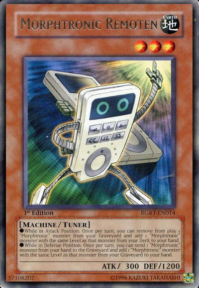 Morphtronic Remoten [RGBT-EN014] Rare Yu-Gi-Oh!