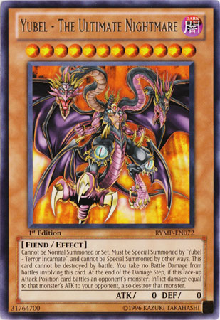 Yubel - The Ultimate Nightmare [RYMP-EN072] Rare Yu-Gi-Oh!