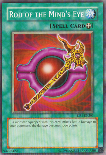 Rod of the Mind's Eye [DR1-EN201] Common Yu-Gi-Oh!
