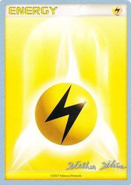 Lightning Energy (Luxdrill - Stephen Silvestro) [World Championships 2009] Pokémon