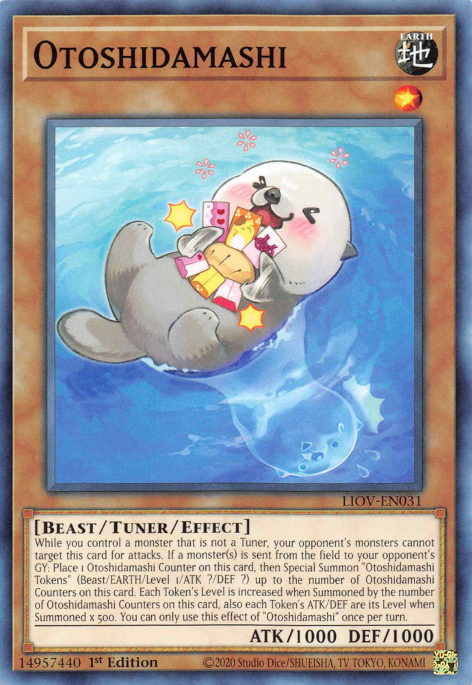 Otoshidamashi [LIOV-EN031] Common Yu-Gi-Oh!