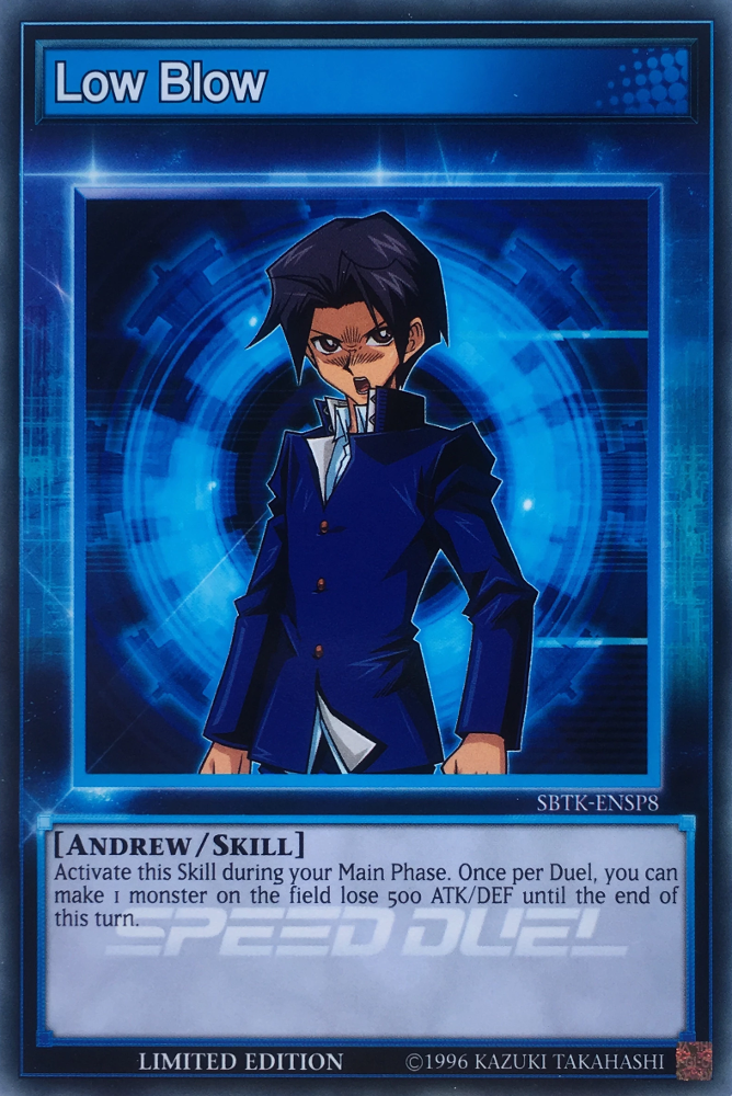 Low Blow [SBTK-ENSP8] Common Yu-Gi-Oh!