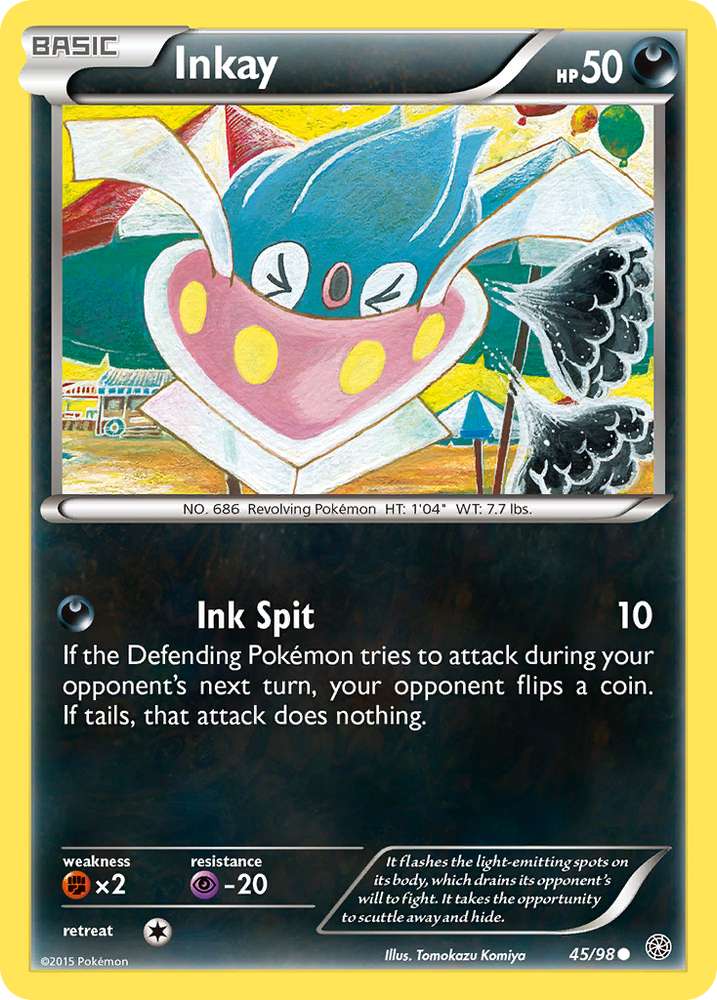 Inkay (45/98) [XY: Ancient Origins] Pokémon