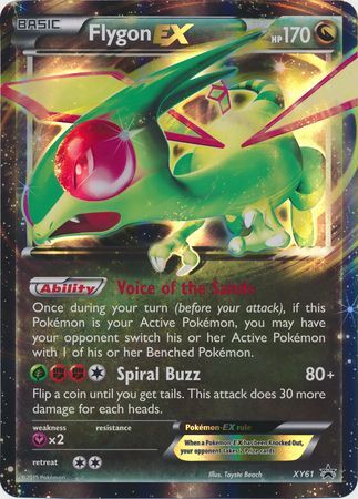 Flygon EX (XY61) (Jumbo Card) [XY: Black Star Promos] Pokémon