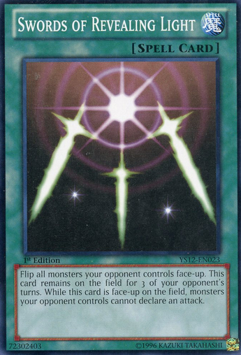 Swords of Revealing Light [YS12-EN023] Common Yu-Gi-Oh!