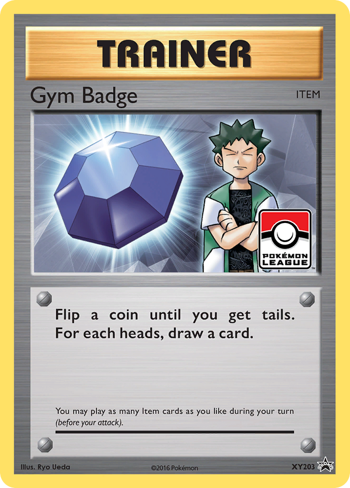 Gym Badge (XY203) [XY: Black Star Promos] Pokémon