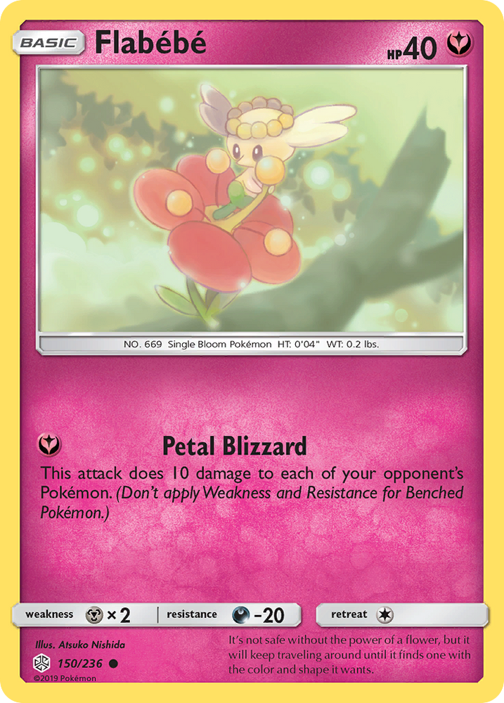 Flabebe (150/236) [Sun & Moon: Cosmic Eclipse] Pokémon