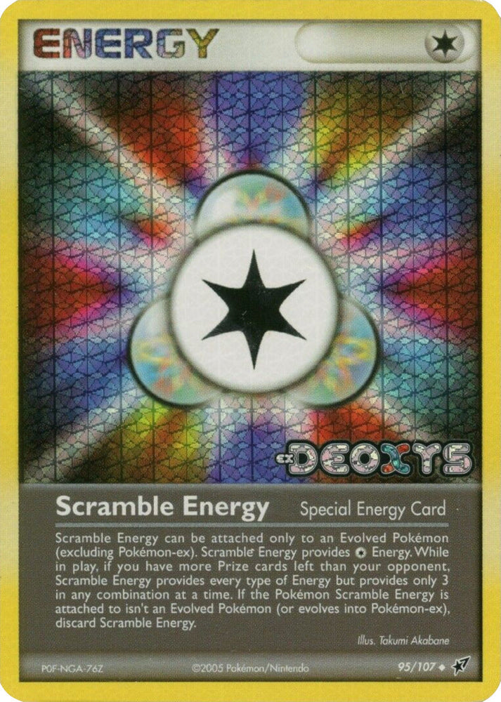 Scramble Energy (95/107) (Stamped) [EX: Deoxys] Pokémon
