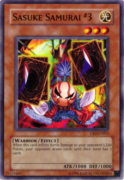 Sasuke Samurai #3 [DR2-EN011] Common Yu-Gi-Oh!