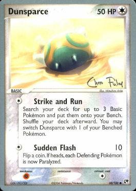 Dunsparce (60/100) (Blaziken Tech - Chris Fulop) [World Championships 2004] Pokémon