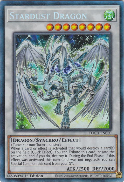 Stardust Dragon [TOCH-EN050] Collector's Rare Yu-Gi-Oh!