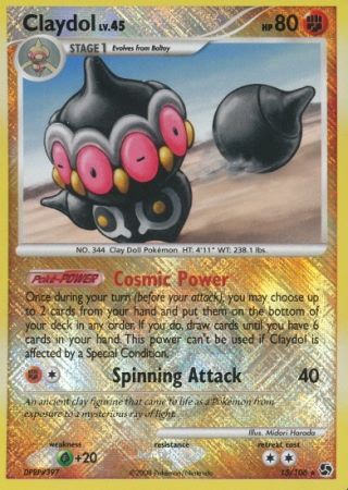 Claydol (15/106) (League Promo) [Diamond & Pearl: Great Encounters] Pokémon