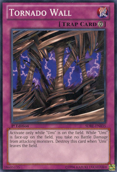 Tornado Wall [SDRE-EN035] Common Yu-Gi-Oh!