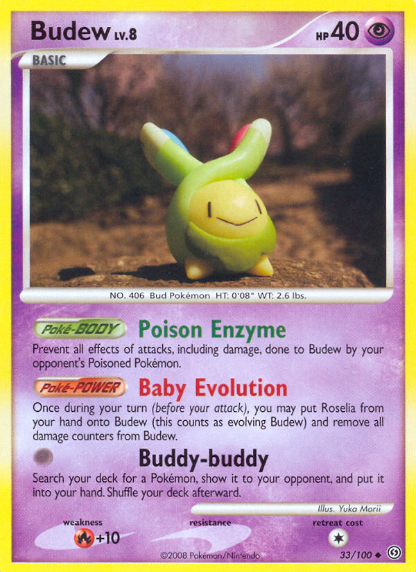 Budew (33/100) [Diamond & Pearl: Stormfront] Pokémon