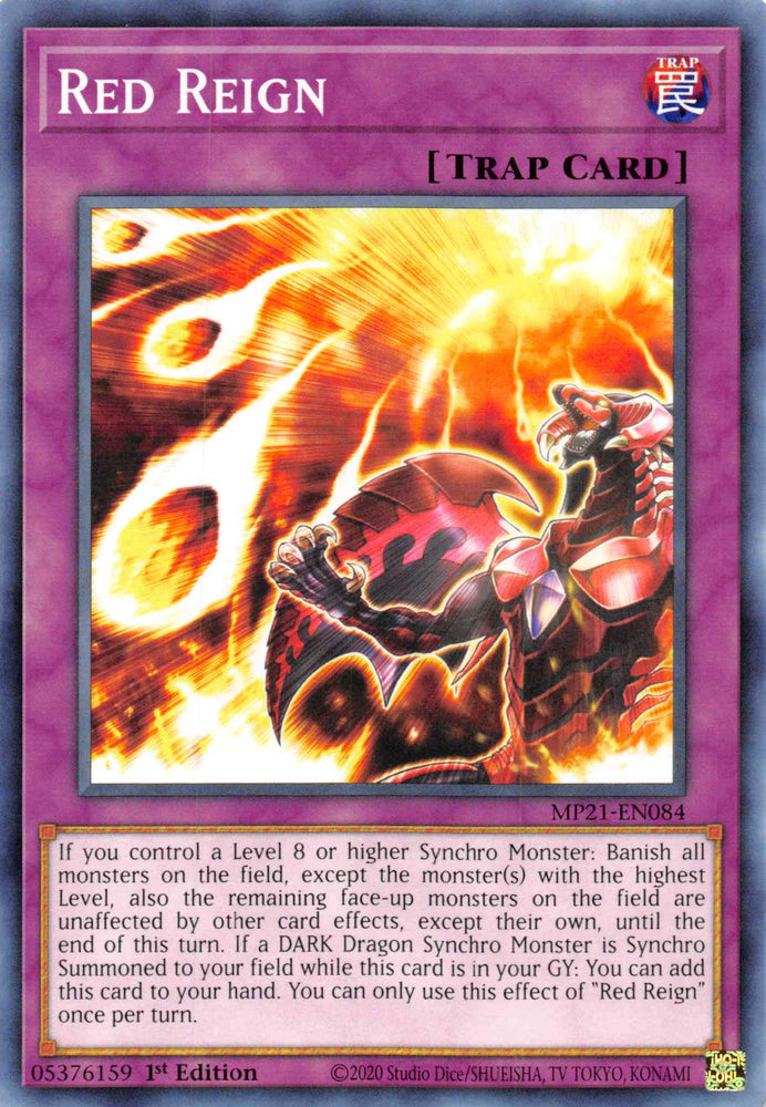 Red Reign [MP21-EN084] Common Yu-Gi-Oh!