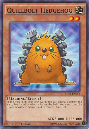 Quillbolt Hedgehog [SDSE-EN014] Common Yu-Gi-Oh!