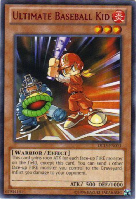 Ultimate Baseball Kid (Red) [DL15-EN003] Rare Yu-Gi-Oh!