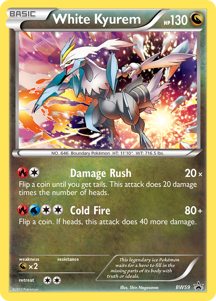 White Kyurem (BW59) [Black & White: Black Star Promos] Pokémon