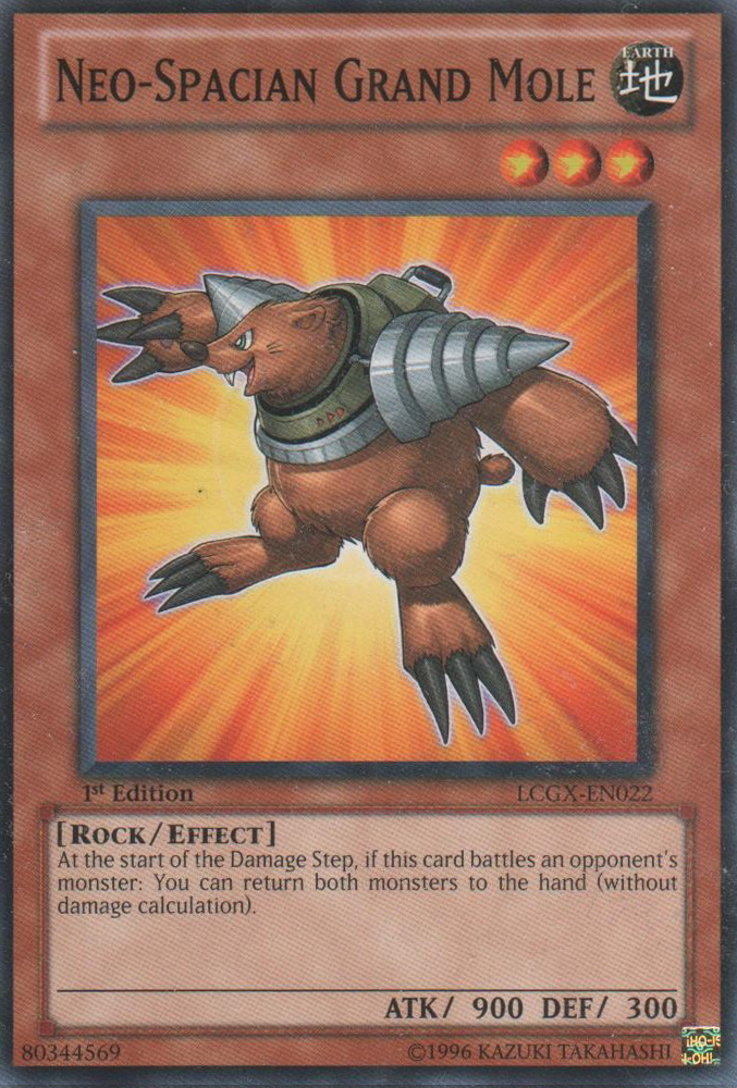 Neo-Spacian Grand Mole [LCGX-EN022] Common Yu-Gi-Oh!