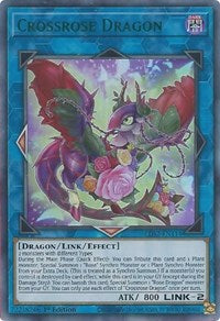 Crossrose Dragon (Green) [LDS2-EN114] Ultra Rare Yu-Gi-Oh!