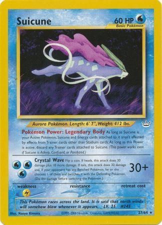 Suicune (27/64) [Neo Revelation Unlimited] Pokémon