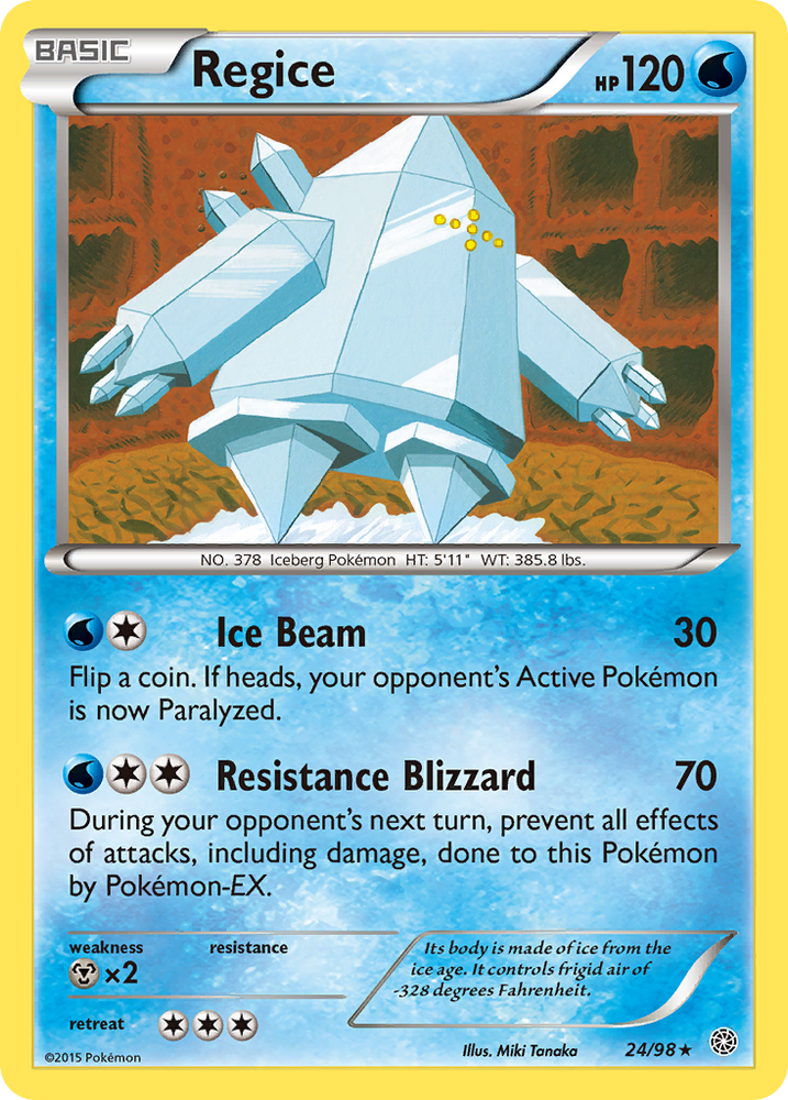 Regice (24/98) [XY: Ancient Origins] Pokémon